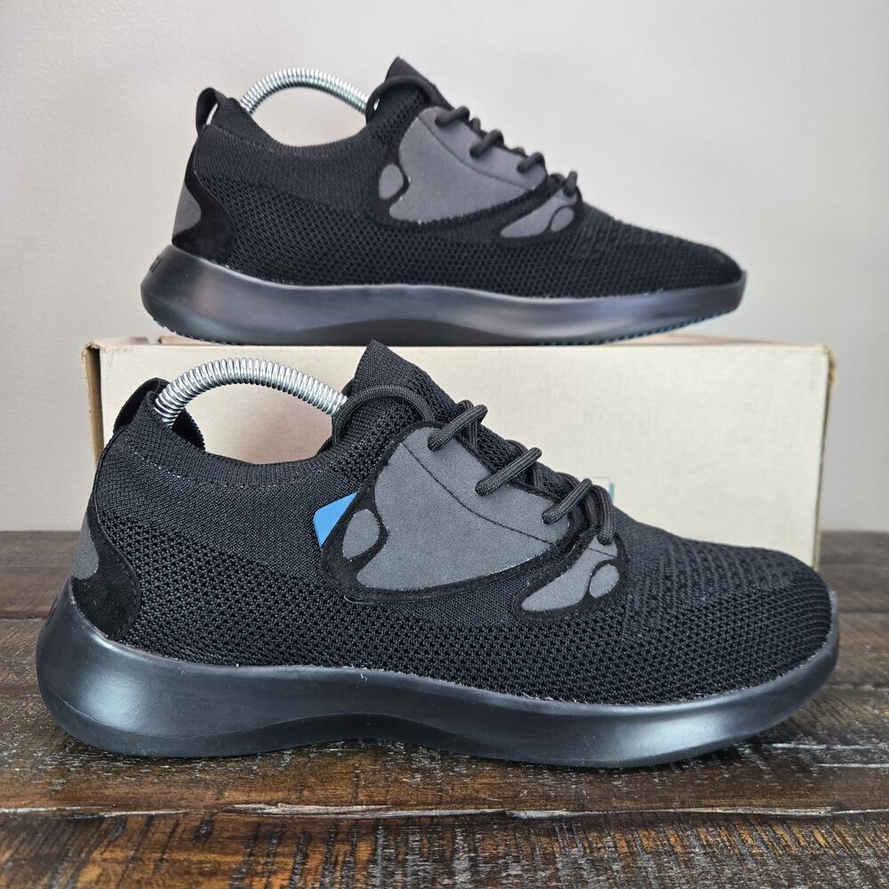 Vessi Everyday Move Sneaker Mens Size 9 Waterproof Shoes Lace Up Breezy Black
